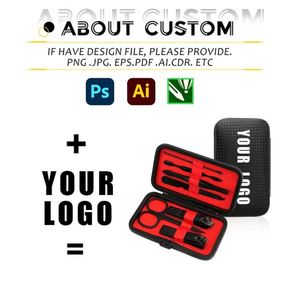 Promotional Custom Stainless Steel Nail Set Portable Travel Tool Bag with Customizable Logo - Product Image 2