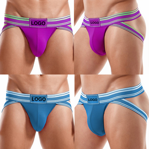 Logo personalizzato privato marca di Lingerie maschile Gay sospensorio rosa biancheria intima t Back infradito <span class=keywords><strong>per</strong></span> gli uomini Sexy - Product Image 3