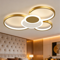 Plafonnier LED rond moderne et simple pour salon, lampe de plafond élégante pour salle à manger et chambre à coucher