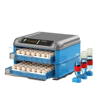 Incubateur à œufs de 500 capacités, type à rouleaux, machine d'éclosion automatique, taux d'éclosion de 98%, double alimentation, haute performance pour les poulets