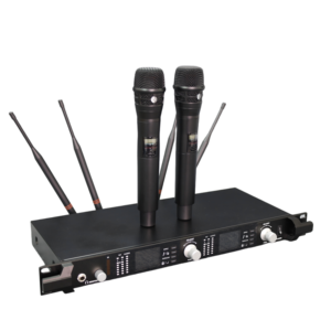 Système sans fil UHF professionnel ADX800 pour installation – 640-690 MHz, 2x100 canaux, plage de réglage 50 MHz, SNR 105 dB pour grandes salles - Product Image 1