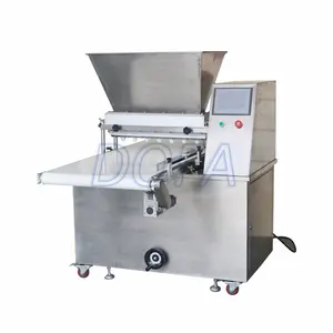 Mini máquina eléctrica industrial para galletas, máquina de llenado para depositar pasteles/máquina dispensadora de masa para pasteles