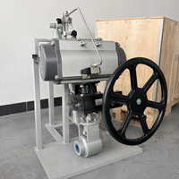 Vanne de régulation de débit minimal haute pression à commande pneumatique pour protection de pompe d'alimentation de chaudière OEM