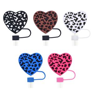 Superventas Explosive Love Cubierta para Pajita de Silicona Suave Decorativa Reutilizable de 10MM con Diseño de Sombrero, Accesorios para Bar - Product Image 5