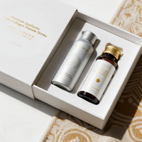 Boîtes rigides personnalisées avec finition mate haut de gamme, estampage à chaud, fermeture magnétique, impression quadricolore pour médicaments à base de collagène et de peptides
