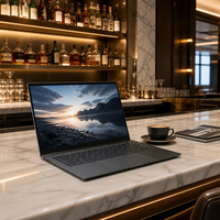 Nouvel ordinateur portable Creative Media Hub de 14 pouces, AMD Ryzen 5 5500U, 16 Go de RAM, 512 Go de SSD, Windows 11 Business