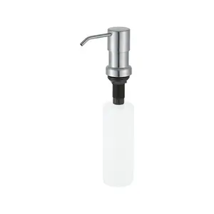批发厨房不锈钢水槽洗手液泡沫皂液器 1000 毫升带支架手皂液器泵
