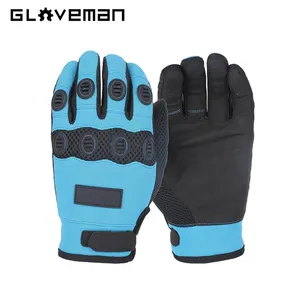 GLOVEMAN Heavy Duty TPR Anti Impact Oil Resistant Industrial Construction Touch Screen Safety Work Mechanical Mechanic Gloves