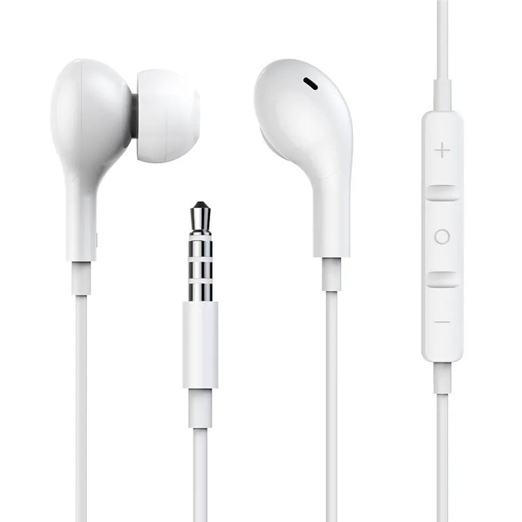 Kyere ME536 kablolu kulakiçi 3.5mm mikrofonlu kulaklık ses kontrolü ile uyumlu iPhone iPad iPod PC MP3