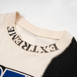 سترة رياضية فضفاضة بغطاء للرأس من القطن الخالص 100٪ مضادة للوبر بتصميم لوس أنجلوس للرجال، ملابس الهيب هوب والشارع - Product Image 4