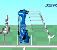 Célula de trabajo de soldadura JSR Yaskawa Robot | Solución llave en mano para marcos y vigas de metal