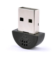 Microphone à condensateur USB sans fil - Léger, omnidirectionnel, 48 kHz/16 bits pour ordinateur, enregistrement musical, jeux