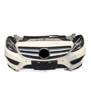 Hot Selling Used for Mercedes-Benz C-Class W205 W206 Body Kit Top Condition Plastic Bumper Grille Fender Hood Headlight More!