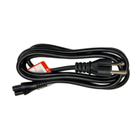 Câble d'extension IEC de haute qualité avec prise américaine à 3 broches, 1 m, isolé en PVC, âme en cuivre flexible, pour ordinateur de bureau, ordinateur portable, moniteur