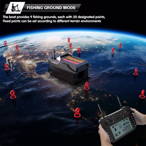 Balık bulucu ile yeni V080 kumandalı olta atıcı tekne 180 puan Gps kumandalı olta atıcı tekne 120ft kumandalı olta atıcı tekne Sonar çift fırça motoru 800 kontrol mesafesi - Product Image 3