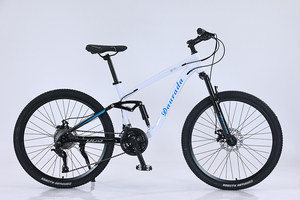 Bicicletta da Montagna 26 Pollici - 27 Velocità, Freni a Disco, Telaio in Acciaio ad Alto Tenore di Carbonio, Capacità di Carico 150kg, Portapacchi Posteriore, Parafanghi per Uso Urbano - Product Image 2
