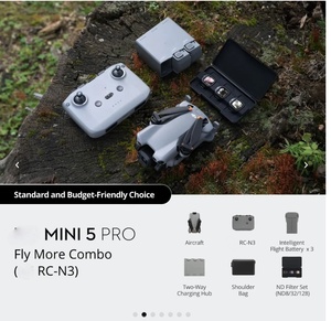 2025 bay không người lái mini5pro mới với <span class=keywords><strong>camera</strong></span> CMOS lớn 1 inch và xoay Gimbal 225 ° cho chuyển động <span class=keywords><strong>camera</strong></span> động - Product Image 6