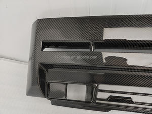 Parrilla Delantera de Fibra de Carbono Completa Estilo M, <span class=keywords><strong>Precio</strong></span> de Fábrica al por Mayor para <span class=keywords><strong>Defender</strong></span> 110 2020+, Negro Carbón/Personalizado 3M - Product Image 5