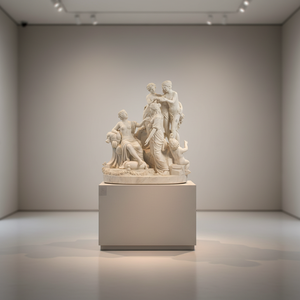 Sculpture de <span class=keywords><strong>jardin</strong></span> en marbre blanc sur mesure, taille réelle, en <span class=keywords><strong>pierre</strong></span> naturelle, représentant Apollon et Daphné, pour la <span class=keywords><strong>décoration</strong></span> de <span class=keywords><strong>jardin</strong></span> des quatre saisons - Product Image 3