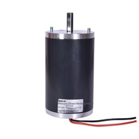 Moteur à aimant permanent haute vitesse 77 mm DC 220 V 200 W, vitesse variable, réversible, couple élevé pour équipement industriel