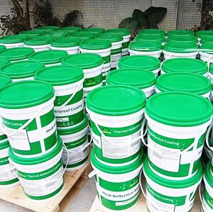 A base acquosa tipo di calore solare riflettente isolamento termico <span class=keywords><strong>vernice</strong></span> per interni ed esterni - Product Image 5