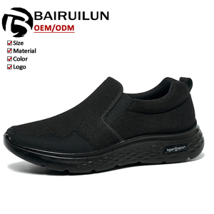 Sneakers Leggere con Suola Morbida per <span class=keywords><strong>Uomo</strong></span>, <span class=keywords><strong>Scarpe</strong></span> Traspiranti da Palestra e Passeggio, Logo Personalizzato, <span class=keywords><strong>Scarpe</strong></span> Casual Slip-On all'Ingrosso - Product Image 1