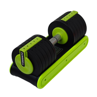 Haltère réglable multi-poids 1-11 kg, sélection de poids par étapes, haltère de fitness à domicile, logo personnalisé disponible pour les fournisseurs de matériel de sport