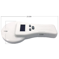 Lector/Grabador de Tarjetas RFID y Microchip FDX de Largo Alcance Y380 de Plástico para Animales, 134.2kHz para Android 11 ISO 7815 hasta 8cm