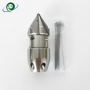Nouvelle buse de déboucheur de canalisations haute performance de la marque CS - Buse rotative haute pression en acier inoxydable 304 pour le <span class=keywords><strong>débouchage</strong></span> des drains - Product Image 6