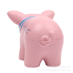 หน้ากากโฟม PU รูปหมู ของเล่นการ์ตูนสัตว์น่ารัก ของขวัญ - Product Image 4