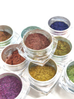 Pigment magnétique œil de chat caméléon 9D en vrac, forte magnetisation, pour gel UV magnétique, ornement en silicone, revêtement en résine et encre