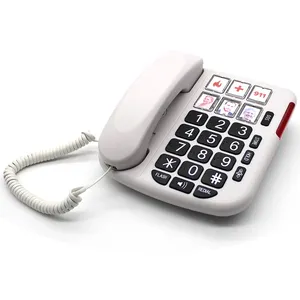 2022 New Model Big Buttons Telephone Basic Home Landline Phone for elderly