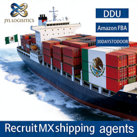 Transporte Marítimo de Mercancías a México, Agente de Envío Puerta a Puerta, Transitario FBA, Servicio de Logística, Entrega, Exportación, Consolidación