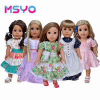 Nouvel Arrivage : Tenue de Chef et Vêtements pour Filles pour Poupées American Girl de 18 Pouces, Style DIY Doux