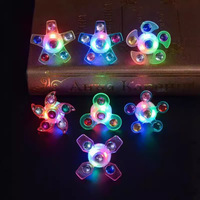 Bracelets lumineux à LED Bracelet lumineux pour enfants Bracelet à LED Jouet à toupie Anneau de montre pour Noël