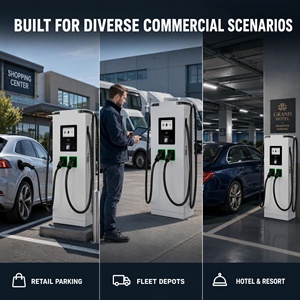 ZHK Nueva Estación de Carga Rápida para Vehículos Eléctricos de 400kW CC, Sistema de Carga Súper Rápida GB/T, Modelo TCDZ-DC1000/400-KGX - Product Image 6