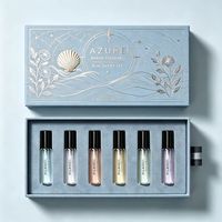 Caja de Perfume de Lujo Ecológica Personalizada con Logotipo Impreso, Empaque de Cartón para Botellas de Vidrio de 10ml y 50ml, Caja de Regalo