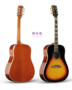 2024 Trendy kid 40 pouces guitare en épicéa guitare acoustique guitare basse instrument de musique - Product Image 4