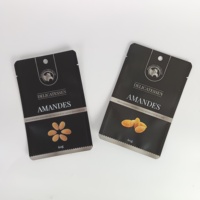 Benutzer definierter Druck Drei-Seiten-Siegel Kaffee Matte Sachet Mylar Taschen Kleine Heiß siegel bare leere Teebeutel
