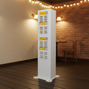 Estación de Alquiler de Baterías Portátiles Y2Power EXO de 32 Ranuras con Pago por Código QR, Carga Rápida, Estación de Baterías Compartidas para Lugares Públicos - Product Image 1