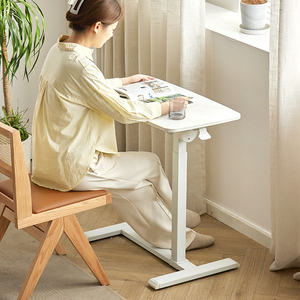 Table pliante multifonctionnelle moderne <span class=keywords><strong>et</strong></span> compacte, idéale comme table TV, table à <span class=keywords><strong>manger</strong></span>, bureau d'apprentissage réglable en hauteur, table de chevet ou table paresseuse - Offre spéciale - Product Image 6