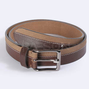 Cinturones de piel de vaca Unisex más vendidos, estilo Polo, logotipo personalizado, moda de lujo para Jeans, uso directo, acero colorido de Pakistán - Product Image 5