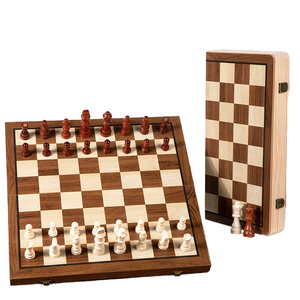 High End Portable Wooden <strong>Chess</strong> Set <strong>Board</strong> Game International <strong>Chess</strong> With Storage Box Chitu CT Model - Product Image 1