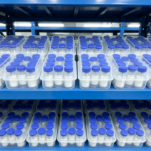 Poudre de peptide de cuivre GHK-Cu de haute pureté 99%-99,9% - Matière première cosmétique en stock - Stocké au réfrigérateur - Expédition rapide - Produits OEM - Product Image 2