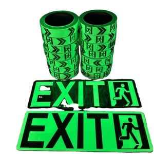 1.24m x 45.7m tự dính PVC có thể in phát sáng trong Phim phản chiếu phát quang tối - Product Image 1