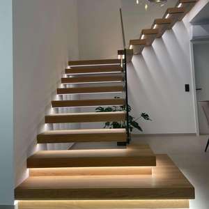 Forestar Factory <span class=keywords><strong>Escalier</strong></span> flottant de haute qualité rentable avec atterrissages pour villa - Product Image 2