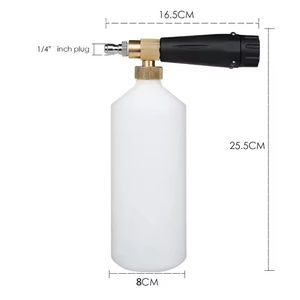 2025 Hete Verkoop Hogedrukschuimkanon 1000-1500W Plastic + Messing Rijke Spuitschuim Carwash - Product Image 3