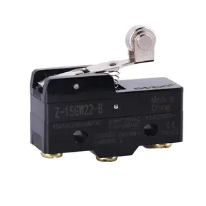 Micro limit switch small limiter micro travel switch Z-15GW22-B roller momentary TM-1704 LXW5-11G2