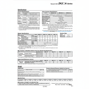 Unidad de vacío industrial SMC Pneumatics modelo - Product Image 1
