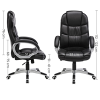 Fauteuil de Direction Luxueux en Cuir Vert Beige à Dossier Haut, Rembourré, pour Bureau et Chambre à Coucher – Prix Usine Abordable